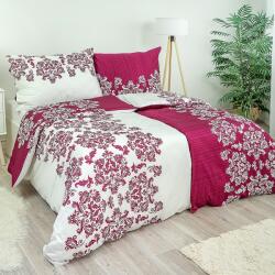 Stanex Lenjerie de pat din satin Stanex Venzel burgundy, 140 x 220 cm, 70 x 90 cm, 140 x 220 cm, 70 x 90 cm Lenjerie de pat