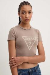 Guess Originals t-shirt női, bézs - bézs M - answear - 14 990 Ft