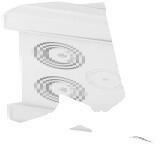 Obo Bettermann 2005066 - X10 LGR-TR - Leágazódoboz átlátszó fedéllel 190x150x125 grau / transparent (2005066)