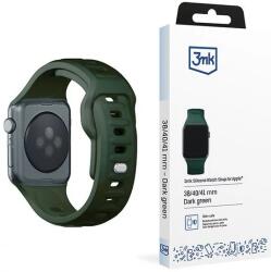 3MK Silicone Watch Strap dark green for Apple Watch 38/40/41mm