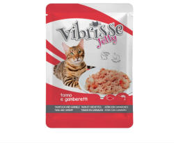 Croci Hrana umeda pentru pisici Croci Vibrisse, Ton si creveti in aspic, 18 x 70g (C3084)