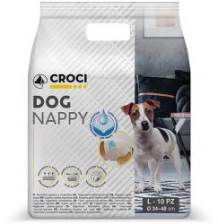 Croci Scutece pentru caini Croci Dog Nappy L, 6-10 kg, 35-45 cm, 10 bucati (C6020382)