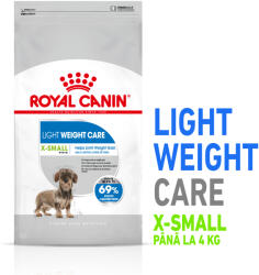 Royal Canin XSmall Light Weight Care Adult hrana uscata caine, limitarea cresterii in greutate, 500 g (279670)