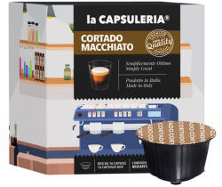 La Capsuleria Cortado Macchiato - Nescafé Dolce Gusto®-val* kompatibilis kapszulák (DG16)