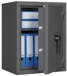 FORMAT Seif certificat antiefractie antifoc Gemini Pro Fire 2 gri inchidere dubla: cheie si cifru electronic (003810-60000FIREDBEL)