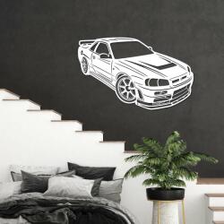 DUBLEZ Fa falikép - Nissan GT-R Skyline