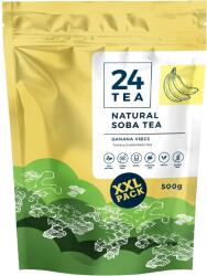 24 Tea Natural Soba tea - Banános hajdina tea XXL 500g (TFT6091)