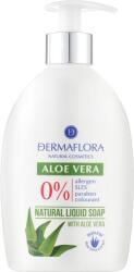 Dermaflora Folyékony kézszappan - Dermaflora Aloe Vera Natural Liquid Soap 400 ml