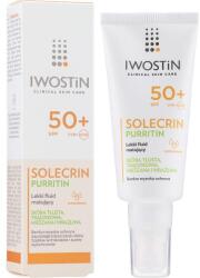 Iwostin Könnyű mattító fluid SPF 50+ zsíros bőrre - Iwostin Solecrin Purritin Light Matting Fluid 40 ml