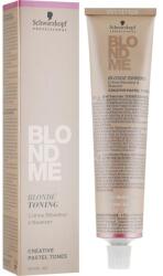 Schwarzkopf Tonizáló hajkrém - Schwarzkopf Professional BlondMe Pastel Tones Blonde Toning Ice-Irise