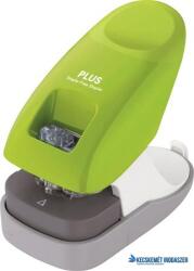 PLUS Corporation Kapocs nélküli tűzőgép, asztali, 10 lap, PLUS, zöld (PLUS31261) - kecskemetirodaszer