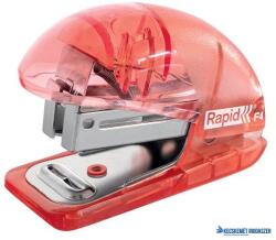 Rapid Tűzőgép, mini, 24/6, 26/6, 10 lap, RAPID "Colour`Breeze", korall (E5001531) - kecskemetirodaszer