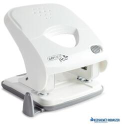 Rapesco Lyukasztó, kétlyukú, 30 lap, könnyített lyukasztás, RAPESCO "ECO X5", fehér (IR1524) - kecskemetirodaszer