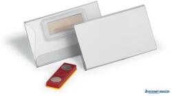 DURABLE Névkitűző, mágnessel, elfordulásgátlóval, 75x40 mm, DURABLE (DB824319) - kecskemetirodaszer