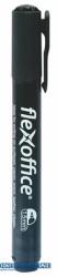 FlexOffice Alkoholos marker, 1, 5 mm, kúpos, FLEXOFFICE "PM03", fekete (FOPM03FK) - kecskemetirodaszer