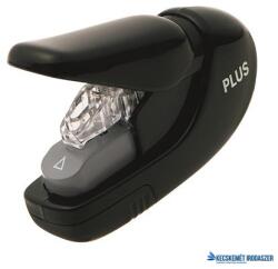 PLUS Corporation Kapocs nélküli tűzőgép, kézi, 5 lap, PLUS, fekete (PLUS59177) - kecskemetirodaszer