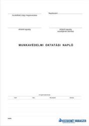Victoria Nyomtatvány, munkavédelmi oktatási napló, 40 oldal, A4, VICTORIA PAPER, 10 tömb/csomag (NVKO656) - kecskemetirodaszer
