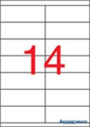 APLI Etikett, univerzális, 105x40 mm, APLI, 7000 etikett/csomag (LCA1786) - kecskemetirodaszer