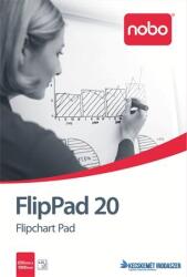 Nobo Flipchart papír, 650X955mm, 20 lap, NOBO (VN1631) - kecskemetirodaszer
