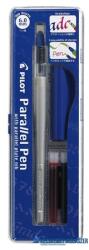 Pilot Töltőtoll, 0, 5-6 mm, kék kupak, PILOT "Parallel Pen (PPP60) - kecskemetirodaszer
