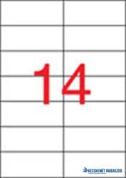 APLI Etikett, univerzális, 105x42, 4 mm, APLI, 1400 etikett/csomag (LCA1277) - kecskemetirodaszer