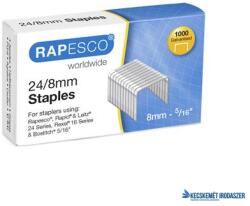Rapesco Tűzőkapocs, 24/8, horganyzott, RAPESCO (IR1456) - kecskemetirodaszer