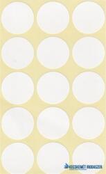  Etikett, köralakú, 25 mm átmérő, 60 etikett/csomag (ISCIK25) - kecskemetirodaszer