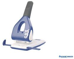 ICO Lyukasztó, nagyteljesítményű, kétlyukú, 65 lap, SAX "Design 618", kék (ISA618K) - kecskemetirodaszer