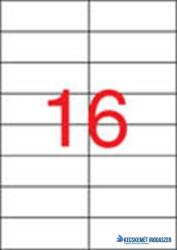 APLI Etikett, univerzális, 105x37 mm, APLI, 400 etikett/csomag (LCA1214) - kecskemetirodaszer