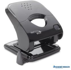 Rapesco Lyukasztó, kétlyukú, 30 lap, könnyített lyukasztás, RAPESCO "ECO X5", fekete (IR1523) - kecskemetirodaszer