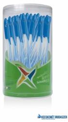 FlexOffice Golyóstoll, 0, 3 mm, kupakos, FLEXOFFICE "Candee", kék FOGT027KK (FOGT027KK)