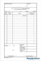 Victoria Nyomtatvány, pénztárgép napi bevételének módosító tételei, 25x2, A5, VICTORIA PAPER "B. 22-31", 10 tömb/csomag (NVB2231) - kecskemetirodaszer