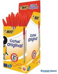 BIC Golyóstoll, 0, 32 mm, kupakos, BIC "Cristal Original", piros (BC8373619) - kecskemetirodaszer