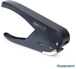 Rapesco Lyukasztó, egylyukú, 23 lap, fém, RAPESCO "Sole", fekete (IRPF35AOG1) - kecskemetirodaszer