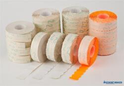 METO Árazógépszalag, 22x16 mm, METO, narancs (ISM2216N) - kecskemetirodaszer