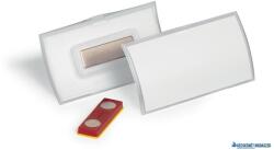 DURABLE Névkitűző, mágnessel, elfordulásgátlóval, 75x40 mm, DURABLE "CLICK FOLD (DB825919) - kecskemetirodaszer