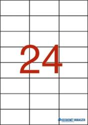 APLI Etikett, univerzális, 70x37 mm, APLI, 240 etikett/csomag (LCA12923) - kecskemetirodaszer