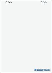 Victoria Flipchart papír, sima, 65x95 cm, 5x20 lap, VICTORIA VISUAL (VPTP) - kecskemetirodaszer