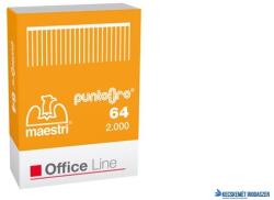PRIMULA Tűzőkapocs, 6/4, PRIMULA Punto Oro 64, arany (RM1001101) - kecskemetirodaszer