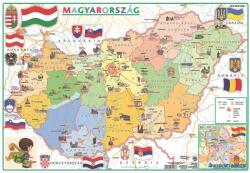 Stiefel Könyökalátét, kétoldalas, A3, STIEFEL "Gyerek Mo. közigazgatása /Mo. domborzata (VTKA303) - kecskemetirodaszer