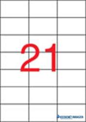 APLI Etikett, univerzális, 70x42, 4 mm, APLI, 10500 etikett/csomag (LCA1779) - kecskemetirodaszer