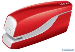 Leitz Tűzőgép, elektromos, No. 10, 10 lap, LEITZ "Wow", piros (E55661026) - kecskemetirodaszer