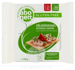 Abonett extrudált kenyér zöldséges gluténm. 100g - alkuguru