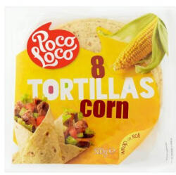  Poco Loco kukoricás lágy tortilla 320 g - bioszallito