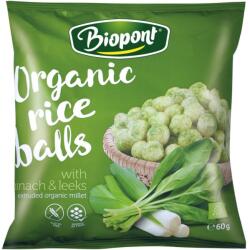 Biopont Extrudált Rizsgolyó spenóttal és póréhagymával - 60g