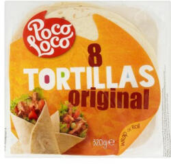  Poco Loco lágy tortilla original 320 g