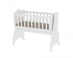 Lorelli First Dreams ringatható bölcső 105x55 - White / Fehér - babycenter-siofok