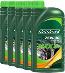 FANFARO 5бр x 1л Трансмисионно масло fanfaro max 4+ 75w90 (max 4 75w90 5l)
