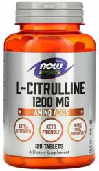 NOW L-Citrulline 1200 mg tabletta 120 db