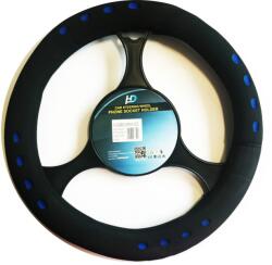  Szivacsos kormányvédő Fekete-Kék KV-20004BL (42842)